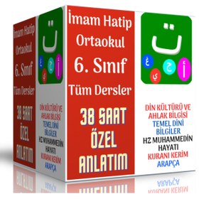Resim Enine Boyuna Eğitim İmam Hatip Lisesi 6. Sınıf Meslek Dersleri Eğitim Seti - Enine Boyuna Eğitim 