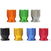 Resim Motosiklet Lastik Vana Hava Limanı Kök Kapakları Lastik Kapakları Tak CNC Aksesuarları Kawasaki Z400 Z650 Z750 Z800 Z900 Z1000 Tüm Yıllar 