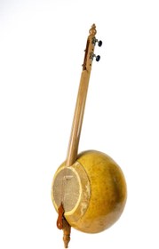 Resim Quality Bass Gourd Kabak Kemane W/ A Bow 