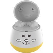 Resim Mufunye Zw-t7 Sevimli Evcil Hayvan Tws Gerçek Kablosuz Bt Kulaklık Stereo Yarım Kulak İçi Kız Kulaklığı iOS Uyumlu/android Beyaz 