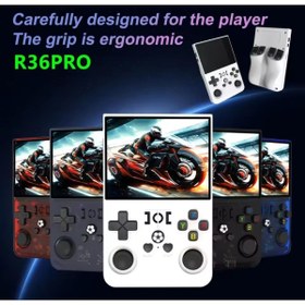 Resim Atari R36S Pro Sub 3,5 İnç HD Retro Mini IPS Ekran 30000 El Oyun Konsolu Linux Sistem Çantalı 