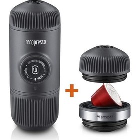 Resim Wacaco Nanopresso Taşınabilir Espresso Kahve Makinesi - Nanopresso ve NS Adapter 