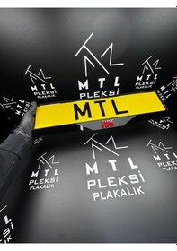 Resim 2 Adet Fıat Mat Uyumlu Pleksi Plakalık 