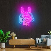 Resim Game Hand Neon Tabela 