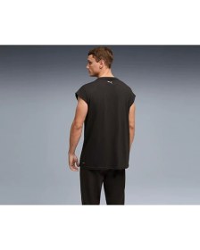Resim Puma M Graphic Cutoff Tank Erkek Antrenman Tişörtü 52852901 Siyah 