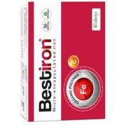 Resim Bestiron Demir ve C Vitamini İçeren Takviye Edici Gıda 30 Kapsül 