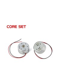 Resim 1 Adet 3v 3500rpm Mini Dc Motor Güneş Küçük Fan Motoru El Yapımı Dıy Dc Motor Tel Hattı Ile R300c 