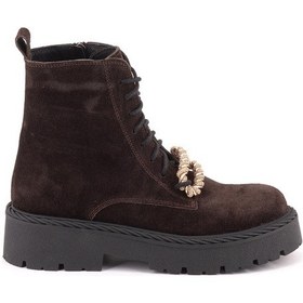 Resim Rachel 11288 Kadın Bot Rac-k4-11288771 Kahverengi 