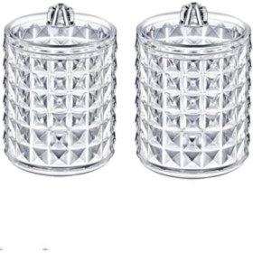 Resim Storemax 2'li Silindir Pamuk Organizer - Serisi - Şık ve Pratik Pamuk Saklama Çözümü 