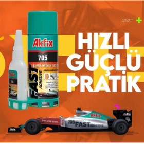 Resim Akfix 705 Hızlı yapıştırıcı 200 ML 