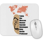 Resim Baskı Dükkanı La Casa De Papel 012 Mouse Pad 