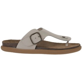 Resim Bueno Shoes Gri Nubuk Erkek Parmak Arası Terlik 01mu4733 
