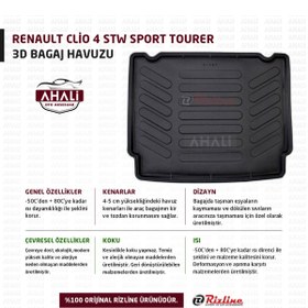 Resim Rizline Renault Clio Stw Sport Tourer 3d Bagaj Havuz+araç Kokusu 