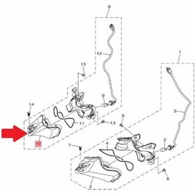 Resim Yamaha Xmax 250 Or. Ön Sağ Sinyal Camı 2018-2023 B74-H3322 