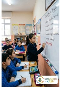 Resim Turuncu Yazı Tahta Kalemi 6 Adet Doldurulabilir Tahta Kalemi Okul Sınıf Öğretmen Beyaz Yazı Tahtası Kalemi Canlı Renk 