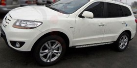 Resim Hyundai Santa Uyumlu Fe 2006 2012 Oto Yan Basamak Side Step Bmw Style 