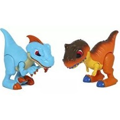 Resim Dino Troops Kids Raptor Megalosaurus İkili Set 