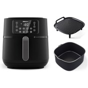 Resim Philips Airfryer XXL Fritöz, Uzaktan Bağlantı, 1.4 kg, 7.2 L Kapasite, Aksesuarlar Dahil 