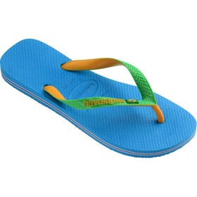 Resim HAVAIANAS Brasil Mix Turquoise Yellow Erkek Parmak Arası Terlik 4123206-1989 