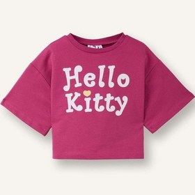 Resim Defacto Hello Kitty Oversıze Tişört Kız Bebek H0674a526smpn73 Pembe-pn73 