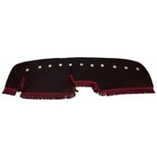 Resim Renault Kangoo Torpido Üstü Koruyucu 1998-2008 Kot Desen BORDO 