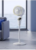 Resim Enshall Yeni Model Fan Ayarlanabilir Hareketli Kumandalı Sessiz Vantilatör Güçlü Hava Soğutucu Klima Beyaz 