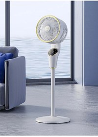 Resim Enshall Yeni Model Fan Ayarlanabilir Hareketli Kumandalı Sessiz Vantilatör Güçlü Hava Soğutucu Klima Beyaz 