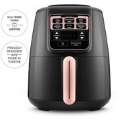Resim Karaca Air Pro Cook Xl 2 In 1 Konuşan Airfryer Rosegold 4 Kişilik 