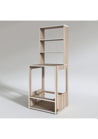 Resim Kenzlife ankastre fırın dolabı ismihan crd 165*60*56 mutfak raflı 