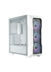 Resim Cooler Master Masterbox TD500 V2 ARGB USB 3.2 Tempered Mid Tower Bilgisayar Kasası Beyaz 