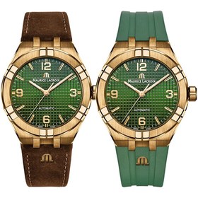 Resim Maurice Lacroix ML-AI6008BRZ0B630-M Erkek Kol Saati ve Yedek Kordon 