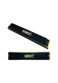 Resim Midex Hn-24bk Siyah 24 Delikli Mızıka 