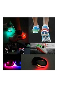 Resim gaman Ledli Ayakkabı Işığı( Outdoor Lıght) Koşucular Ve Bisikletçiler Için Güvenlik Uyarı Klip-re 