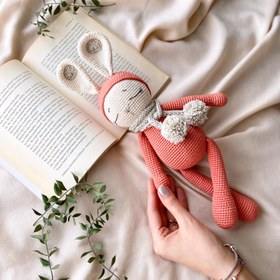 Resim Amigurumi Zoe Oyuncak - Mercan Rengi 