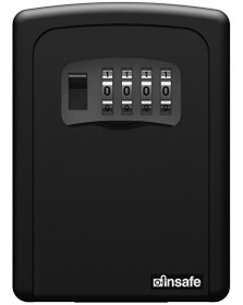 Resim Insafe ISC801KEY Şifreli Anahtar Kutusu - Anahtar Dolabı - Siyah 