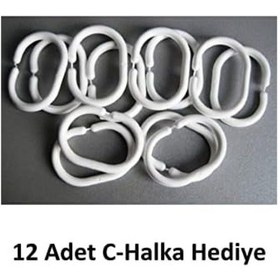 Resim Gri Halkalı Duş Perdesi - 180x200 Cm Banyo Perdesi - Tek Kanat Banyo Duş Perdesi - Polyester Kumaş Su Geçirmez Küvet Perdesi - Yıkanabilir Banyo Duş Perdesi Siyah 