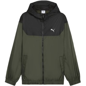 Resim Puma Ess Relaxed Windbreaker Erkek Yeşil Ceket 