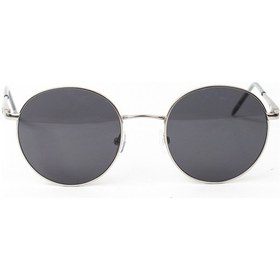 Resim Unisex Siyah Metal Gümüş Çerçeve Güneş Gözlüğü 