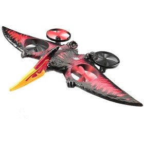 Resim Pterosaur Rc Uçak 2.4g Epp Aşınma Önleyici Köpük Ejderha Uçak Tek Tıklamayla Red-1b Red-1b 