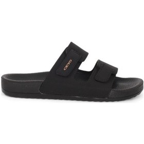 Resim Ceyo 2021-bahama-16 Unisex Tam Anatomik Terlik Siyah Çok Renkli 