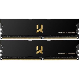 Resim Goodram 16gb 4000mhz Ddr4 Dual Irdm Pro Black 