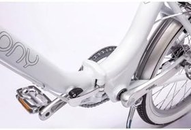 Resim Rog Pony Classıc Katlanabilir Beyaz Şehir Bisikleti 