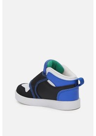 Resim Vicco Ufo Işıklı Erkek İlk Adım Saks Mavi/siyah Bot Siyah - Mavi 