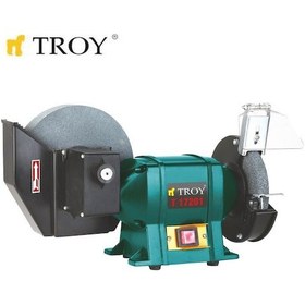 Resim Troy 17201 Sulu Kuru Taş Motoru. 400W 