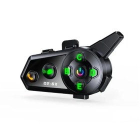 Resim Comse D26X 6 Kişilik Motosiklet Kask Bluetooth İntercom Seti 