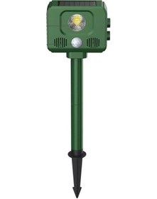 Resim Wondernest Ultrasonik Solar Lichen Kovucu, Kızılötesi Hayvan Kovucu Cihazı, Ultrasonik Ve Ir Teknolojili Evcil Hayvan Koruyucu 