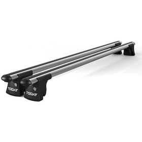 Resim Trio-ı Nissan Murano 2003-2008 Uyumlu Siyah Kilitli Ara Atkı 135cm Port Bagaj Tavan Barı 