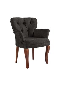 Resim Iona Comfortcraft Luxe Berjer - Kafe Otel Mutfak Sandalyesi Tekli Koltul Füme 