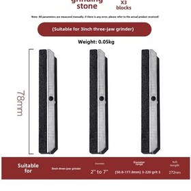 Resim Springsun 3 İç Çap Taşlı Üç Ayarlı Motor Silindir Gizatçısı - Verimli Taşlama Ve Parlatma Aleti 