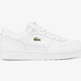 Resim Lacoste Men's T-Clip Set Leather Sneakers 